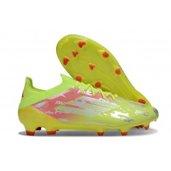 adidas F50 Elite FG Cleats Volt Silver Red