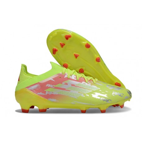 adidas F50 Elite FG Cleats Volt Silver Red