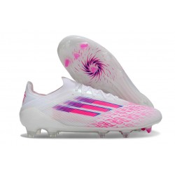 adidas F50 Elite FG Cleats Ftwr White Lucid Pink