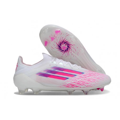 adidas F50 Elite FG Cleats Ftwr White Lucid Pink
