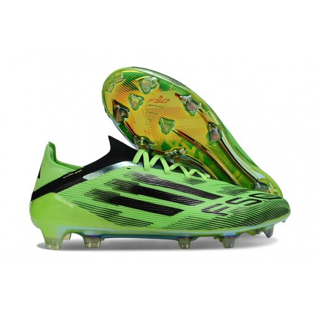 adidas F50 Elite FG Cleats Green Black