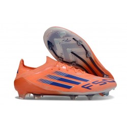 adidas F50 Elite FG Cleats Beam Orange Lucid Blue 