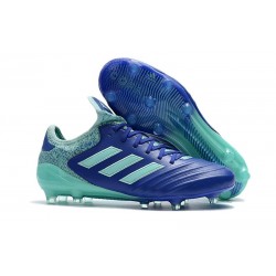 Adidas Copa 18.1 FG K-leather Soccer Cleats - Blue