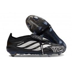Adidas Predator 26 Elite Foldover Tongue FG Black Silver