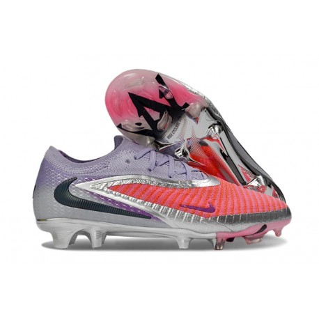 Nike Phantom 6 Low Cut Elite FG Soccer Cleat Red Purple Black