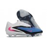 Nike Phantom 6 Low Cut Elite FG Soccer Cleat Racer Blue Pink Blast White