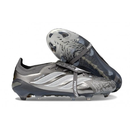 Adidas Predator 26 Elite Foldover Tongue FG Iron Met.