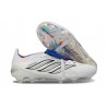 Adidas Predator 26 Elite Foldover Tongue FG White Silver Blue