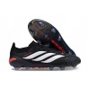 Adidas Predator 26 Elite L FG Shoes Black White Red