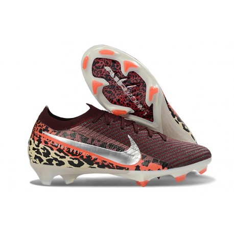 Nike Zoom Mercurial Vapor 16 Elite FG Marron Silver Black