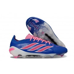 Adidas Predator 26 Elite L FG Shoes Blue Pink