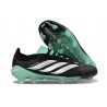 Adidas Predator 26 Elite L FG Shoes Black White Green