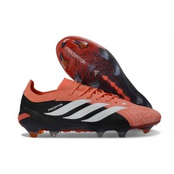 Adidas Predator Elite Low FG Cleats Black Orange White