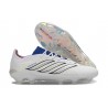Adidas Predator Elite Low FG Cleats White Blue
