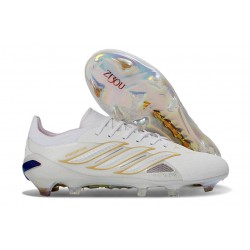 Adidas Predator Elite Low FG Cleats White Gold