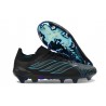Adidas Predator Elite Low FG Cleats Black Blue