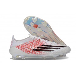 New adidas F50 Elite FG Soccer Shoes Ftwr White Core Black Lucid Red