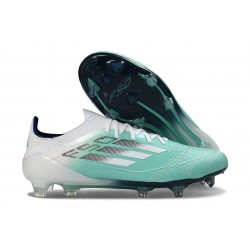 New adidas F50 Elite FG Soccer Shoes Green Silver White