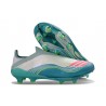 adidas F50+ FG LL Soccer Cleats Messi Ftwr White Lucid Pink Flash Aqua