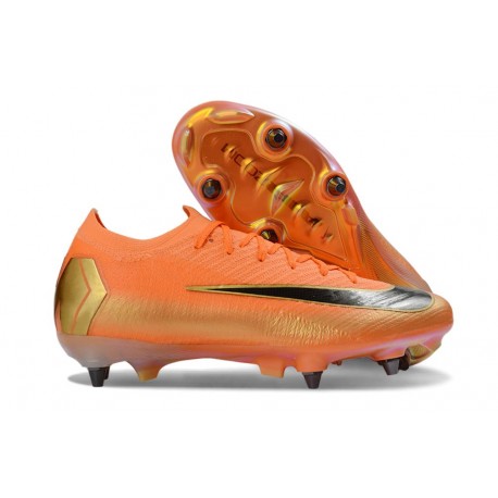 Nike Zoom Mercurial Vapor XVI Elite SG-Pro Déjà Vu - Total Orange Metallic Vivid Gold