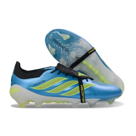 Adidas Predator 26 Elite Foldover Tongue FG Blue Solar Yellow