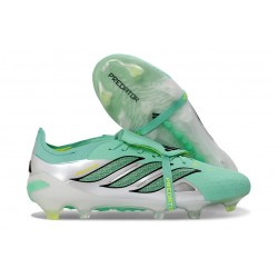 Adidas Predator 26 Elite Foldover Tongue FG Green Silver