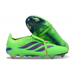 Adidas Predator 26 Elite Foldover Tongue FG Green Purple