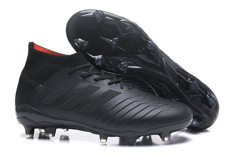 black predator boots