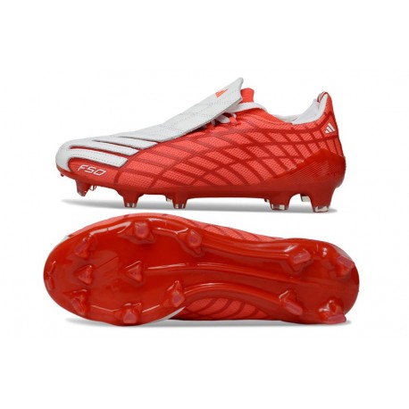 Adidas F50 Spider Elite FG Football Boots Crimson White