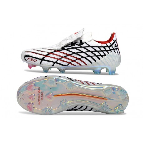 Adidas X F50 Spider Elite FG 30th Anniversary - Off White Vivid Red Indigo Limited Edition