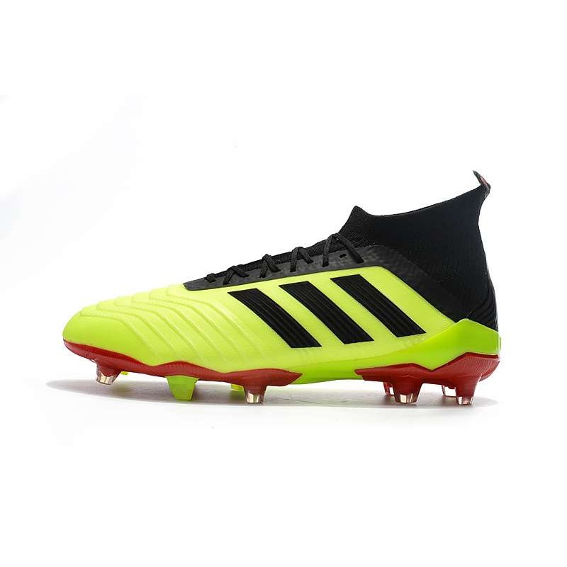 yellow predator football boots