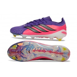 Adidas Predator Elite Low FG Cleats Purple Pink Black