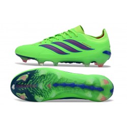 Adidas Predator Elite Low FG Cleats Green Blue