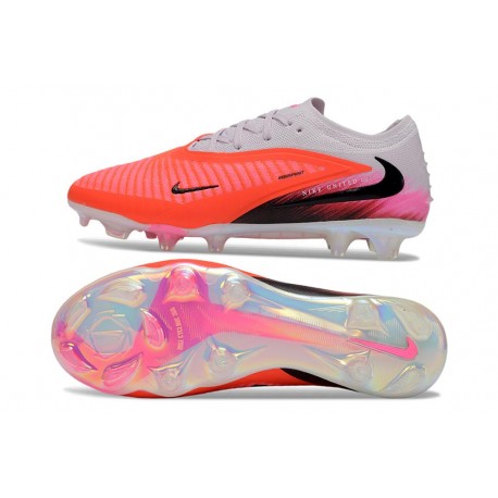 Nike Phantom 6 Low Cut Elite FG Soccer Cleat Crimson White Black