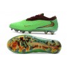 Nike Phantom 6 Low Cut Elite FG Soccer Cleat Green Gold