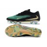 Nike Phantom 6 Low Cut Elite FG Soccer Cleat Green Black Golden