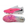 Nike Phantom 6 Low Cut Elite FG Soccer Cleat Pink White Black