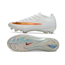 Nike Air Zoom Mercurial Vapor XVII Elite FG Boots White Gold