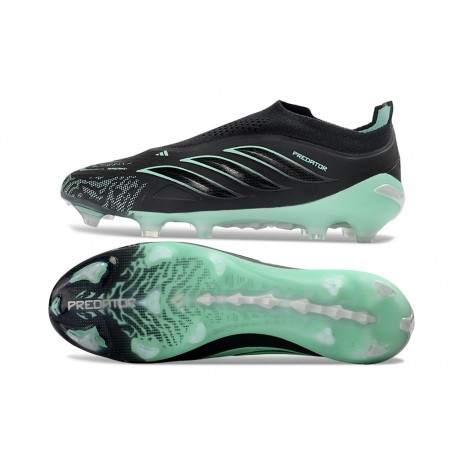 New Adidas Predator Elite LL FG Football Cleats Black Green