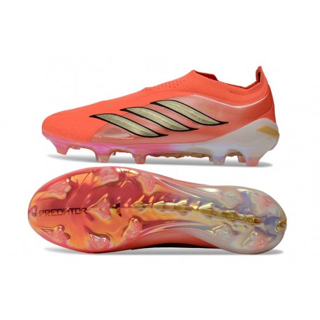 New Adidas Predator Elite LL FG Solar Turbo Thermal Chrome Core Black