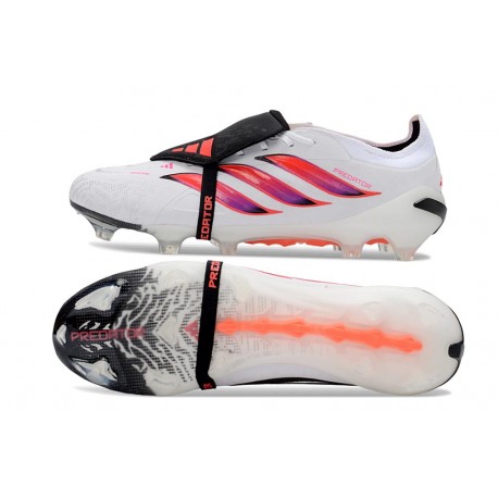 New Adidas Predator Elite FT FG Soccer Boots White Black Red