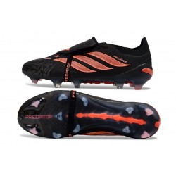 New Adidas Predator Elite FT FG Soccer Boots Black Orange