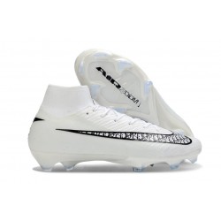 Nike Zoom Mercurial Superfly X Elite Firm Ground White Black