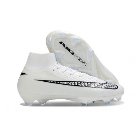 Nike Zoom Mercurial Superfly X Elite Firm Ground White Black