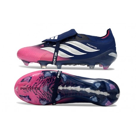 New Adidas Predator Elite FT FG Soccer Boots Pink Blue Silver