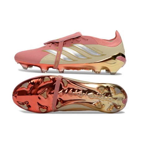 New Adidas Predator Elite FT FG Soccer Boots Pink Silver