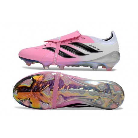 New Adidas Predator Elite FT FG Soccer Boots Pink Black White