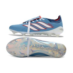 Adidas Predator Elite Foldover Tongue FG Boots Ray Blue White Red