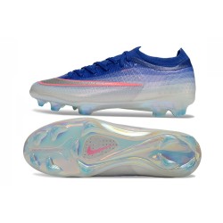 Nike Zoom Mercurial Vapor 17 Elite FG Cleats Blue Silver Pink