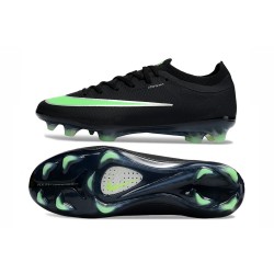Nike Zoom Mercurial Vapor 17 Elite FG Cleats Black Illusion Green